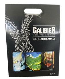 Pack 3x75cl bières Galibier